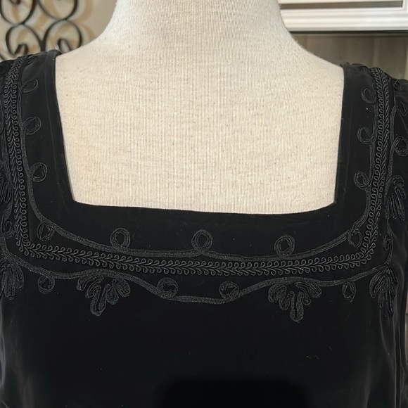Bill Blass velvet vintage dress women’s size large - Picture 4 of 11